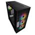 Rampage Azza V2 Temperli Camlı Siyah 4-12Cm Argb Fan + Type-C Atx Mid-T Gaming Oyuncu Kasası(100.40.10.0306)
