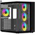 Powerboost Pb-Ss02B Sea View Usb 3.0, Atx 7 X Argb Fanlı, Siyah Kasa (Psu Yok)  (100.40.10.0309)