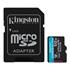 Kingston Sdcg3-512Gb 512Gb Microsdxc Canvas Go Plus 170R A2 U3 V30 Card + Adp Hafıza Kartı (110.30.10.0067)