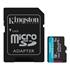 Kingston Sdcg3-1Tb 1Tb Microsdxc Canvas Go Plus 170R A2 U3 V30 Card + Adp Hafıza Kartı (110.30.10.0072)