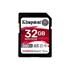 Kingston Sdr2-32Gb Canvas React Plus Sdhc Uhs-Iı 300R-260W U3 V90 For Full Hd-4K-8K Hafıza Kartı(110.30.20.0021)