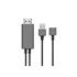 Hytech Hy-Xo51 Siyah-Gri Usb-F To Hdmı 1M Mobil Telefon Uyumlu Kablo(250.10.10.0126)
