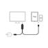 Hytech Hy-Xo51 Siyah-Gri Usb-F To Hdmı 1M Mobil Telefon Uyumlu Kablo(250.10.10.0126)