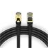 Qgeem Qg-Ot0601 1Mt Cat6 Cu Awg24-7 Utp Siyah Network Kablosu(250.10.50.0219)