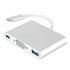 Vcom Cu426M Type-C-M To Vga-F Usb 3.0-F Type-C-F Çevirici(250.20.20.0035)
