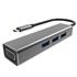 Vcom Dh319 Type-C To Usb 3.0-3 Vga Çevirici(250.20.20.0039)