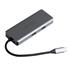 Qgeem Qg-Uh09 Usb 3.0 Type C 9İn1 2Xhdmı-Vga-Tf Sd Kart Okuyucu-Usb 3.0-Usb 2.0 Hub(250.20.20.0093)