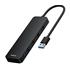Baseus Ultrajoy Lite 4-Port Hub-Siyah (B0005280B111-03)(250.20.20.0132)