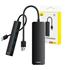 Baseus Ultrajoy Lite 4-Port Hub-Siyah (B0005280B111-03)(250.20.20.0132)