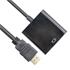Vcom Cg591-B-0.15 Siyah Hdmi Erkek To Vga Dişi Dönüştürücü(250.20.30.0050)