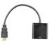 Vcom Cg591-B-0.15 Siyah Hdmi Erkek To Vga Dişi Dönüştürücü(250.20.30.0050)