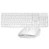 Everest Km-7500 Beyaz Kablosuz Q Multimedia Klavye + Mouse Set(300.10.30.0062)