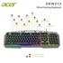 Acer Okw213 Gri Rgb Rainbow Backlit Gaming Keyboard Rainbow (Kablo Uzunluğu 1,5Mt)(300.10.30.0085)