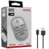 Altec Lansing Albm7422 Beyaz 2.4Ghz Şarj Edilebilir Tek Renkli 1600Dpı Optik Kablosuz Mouse(300.20.30.0402)
