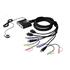 Aten Cs692 2 Port Usb 2.0 Hdmı Kvmp 2-Port Usb Hdmı-Audio Cable Kvm Switch With Remote Port Selector(400.60.20.0019)