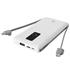 S-Link Ip-T100C 10000Mah Lightning+Micro+Type C Kablolu Powerbank Beyaz Lcdli (420.60.10.0164)