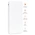 Snapmax Snp-3000 Beyaz 10.000 Mah Powerbank 2X Usb Çıkışlı 1 Type-C Ve 1 Micro Girişli(420.60.10.0199)