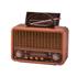 Everton Rt-834 Bluetooth Radyo-Tf Card-Usb-Kumandalı Nostaljik Radyo Solar Güneş Panelli(550.20.20.0122)