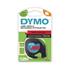Dymo S0721630 Letratag Plastik Şerit ( 12 Mm X 4 Mt ) , Kırmızı (59424) 91203(850.50.40.0135)
