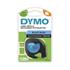 Dymo S0721650 Letratag Plastik Şerit ( 12 Mm X 4 Mt ) , Mavi (59426) 91205(850.50.40.0193)