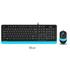 A4 Tech F1010 Q Usb Mavi Fn-Mm Klv+Optik Mouse  Set(900.40.30.0233)