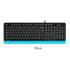 A4 Tech Fk10 Q Usb Fsytyler Mavi Tr Fn-Multimedya Klavye(900.40.30.0245)