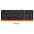 A4 Tech Fk10 Q Usb Fsytyler Turuncu Tr Fn-Mmedya Klavye(900.40.30.0246)