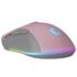 Rampage Smx-R21 Compact Usb Pembe-Gri Rgb Işıklı+Macro 7200Dpi - 1000Hz Gaming Oyuncu Mouse(900.40.50.0121)