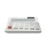 Casio De-12E-We Beyaz 12 Hane Masa Üstü Ergonomik Tuşlu Hesap Makinesi(950.10.10.0166)